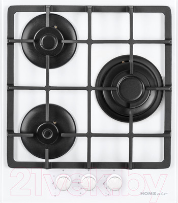 Газовая варочная панель HOMSair HGG433WH