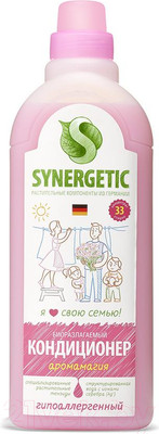 Кондиционер для белья Synergetic Биоразлагаемый. Аромамагия (1л)