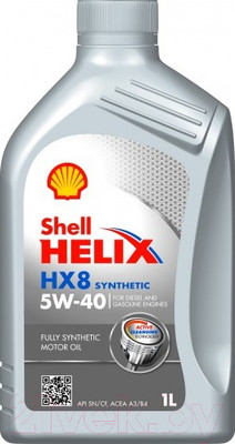 Моторное масло Shell Helix HX8 Synthetic 5W40 (1л)