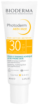 Эмульсия для лица Bioderma Photoderm AKN Mat SPF30 (40мл)