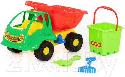 Набор игрушек для песочницы Полесье Самосвал Муравей №56 / 3188
