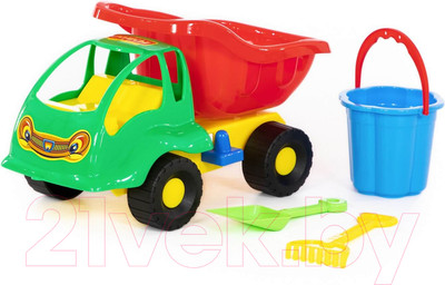 Набор игрушек для песочницы Полесье Самосвал Муравей №57 / 3195
