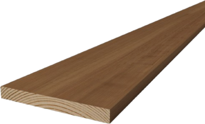 Добор Та самая дверь 2070x100 (массив сосны орех светлый)