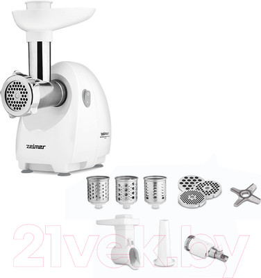Мясорубка электрическая Zelmer ZMM4055B (белый)