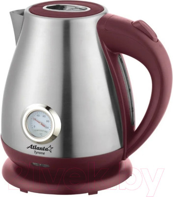 Электрочайник Atlanta АТН-2438 (бордовый)