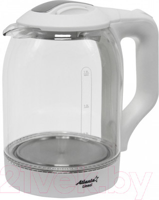 Электрочайник Atlanta ATH-2466  (белый)