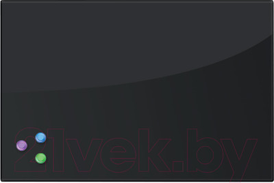 Магнитно-маркерная доска Brauberg Стеклянная / 236745 (черный)