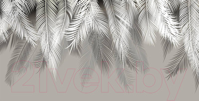 Фотообои листовые Citydecor Пальмовые листья (500x254)