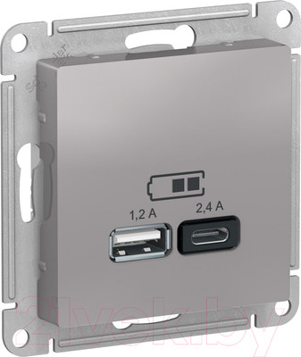 Розетка Systeme (Schneider) Electric AtlasDesign ATN000339