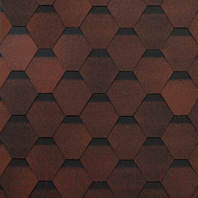 Черепица Технониколь Shinglas Оптима Соната Красный (упаковка)