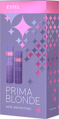 Набор косметики для волос Estel Prima Blonde Шампунь 250мл + Бальзам 200мл
