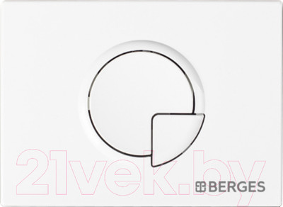 Кнопка для инсталляции Berges Novum R4 Soft Touch 040024