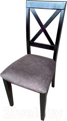 Стул Ельская мебельная фабрика Кристофер МДК-63 / 20С 680-1 (венге/кашемир коричневый)