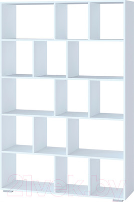 Стеллаж Сокол-Мебель СТ-15 (белый)