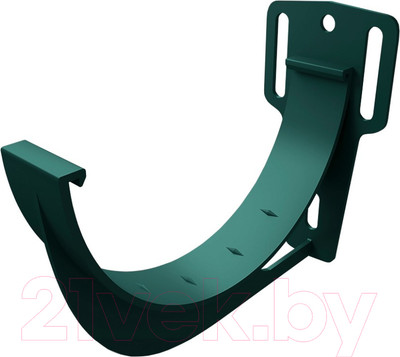 Кронштейн желоба Grand Line ПВХ Slider RAL 6005 (зеленый)