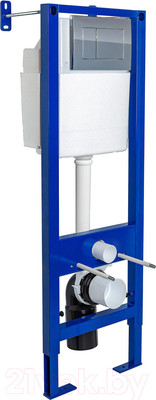 Инсталляция для унитаза Berges АТОМ 410 040331 (с кнопкой)