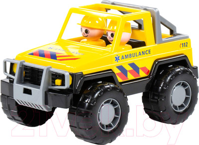 Автомобиль игрушечный Полесье Скорая помощь. Сафари / 71118