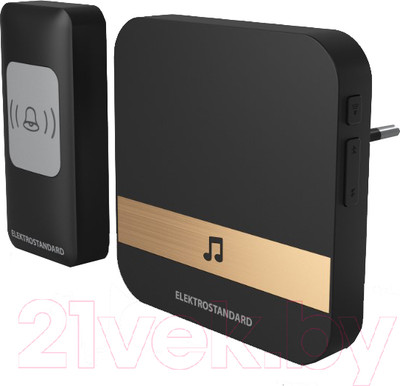 Электрический звонок Elektrostandard DBQ24M WL 52M IP44 (черный)