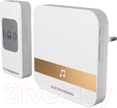 Электрический звонок Elektrostandard DBQ24M WL 52M IP44 (белый)