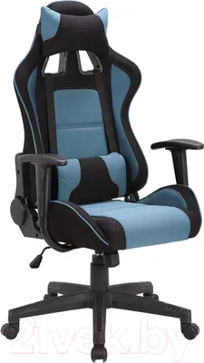 Кресло геймерское Brabix GT Racer GM-100 / 531818 (черный/голубой)