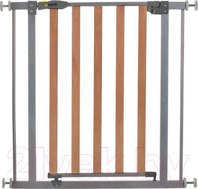 Ворота безопасности для детей Hauck Wood Lock / 597033 (Silver)