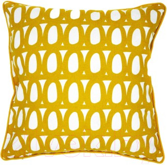 Наволочка декоративная Tkano Twirl / TK18-CC0006 (горчичный)