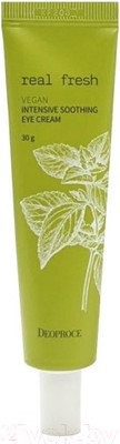 Крем для век Deoproce Real Fresh Vegan Intensive Soothing Eye Cream (30г)