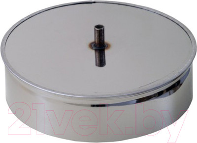 Стакан для дымохода Везувий 0.5мм д.200 (с конденсатоотводом)