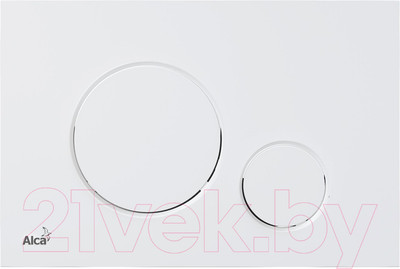 Кнопка для инсталляции Alcadrain M676 (белый матовый)