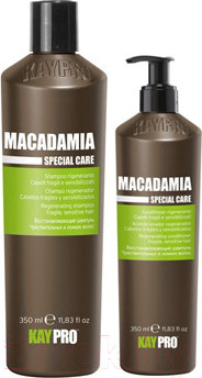Набор косметики для волос Kaypro Cpecial Care Macadamia Восстанавливающий кондиционер+Шампунь (100мл+100мл)