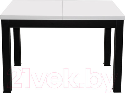 Обеденный стол Eligard Black / СОБ (белый матовый)