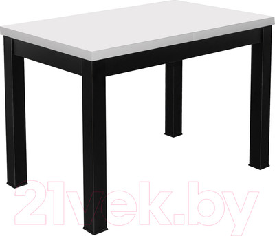 Обеденный стол Eligard Black 2 / СОБ 2 (белый матовый)