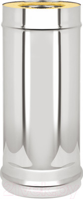 Труба вытяжная Везувий 0.8мм д.200x300 L-1м