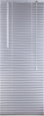 Жалюзи горизонтальные Brabix 60x160 / 606035 (серебристый)