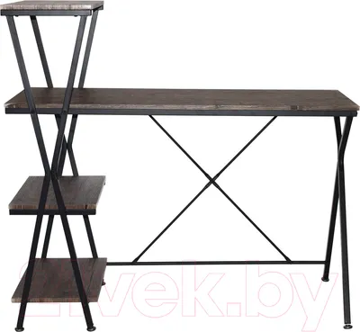 Стол-стеллаж Brabix Loft Cd-004 / 641218 (мореный дуб)