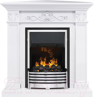Портал для камина Смолком Verona Corner STD-ASP (бьянко белый)