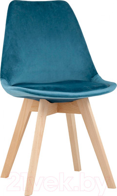Стул Stool Group Frankfurt / Y863 (велюр синий)