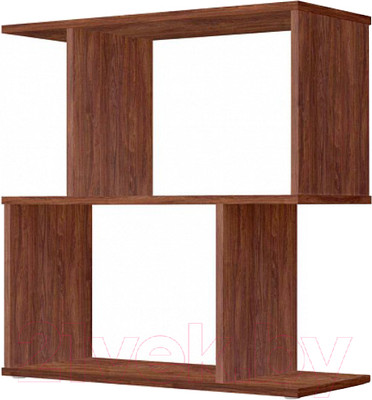 Стеллаж Polini Kids Home Smart Фигурный 2 секции / 0002270.76 (винтаж)