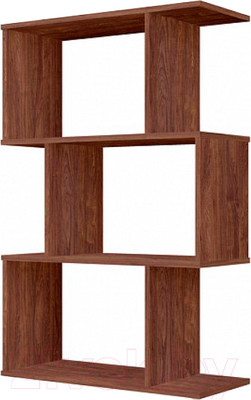 Стеллаж Polini Kids Home Smart Фигурный 3 секции / 0002271.76 (винтаж)