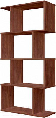 Стеллаж Polini Kids Home Smart Фигурный 4 секции / 0002273.76 (винтаж)