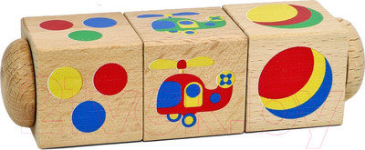 Развивающая игра Десятое королевство Кубики на оси. Цвет / 02961