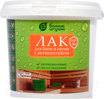 Лак Банные Штучки 34995 (0.9л)