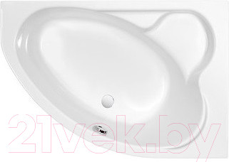 Ванна акриловая Cersanit Kaliope 153x100 R / 63442