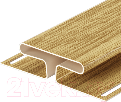 Н-профиль Docke Lux 3000мм (зрелый каштан)