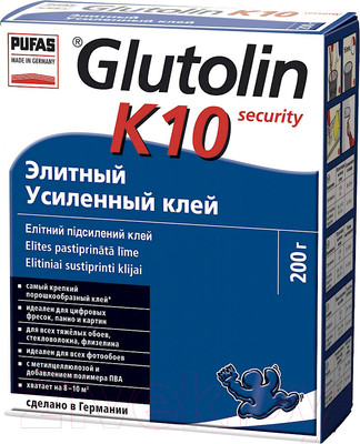 Клей для обоев Pufas Glutolin K-10 усиленный (200г)