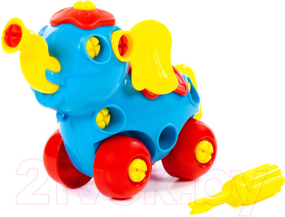 Игрушка-конструктор Полесье Слоник / 84453 (27эл)