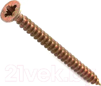 Саморез ЕКТ 4.0х45 / B007230 (150шт, желтый цинк)