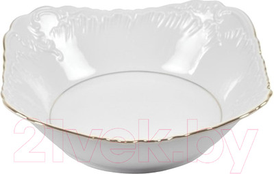 Салатник Cmielow i Chodziez Rococo / 3604-0033410 (золотая линия)