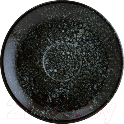 Блюдце Bonna Cosmos Black Gourmet / COSBLGRM02KT