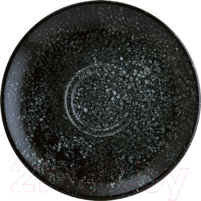Блюдце Bonna Cosmos Black Gourmet / COSBLGRM04CT